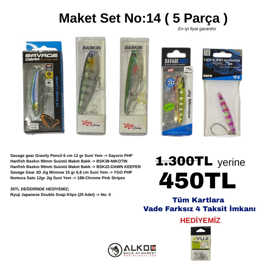 Maket Set No:14 ( 5 Parça )