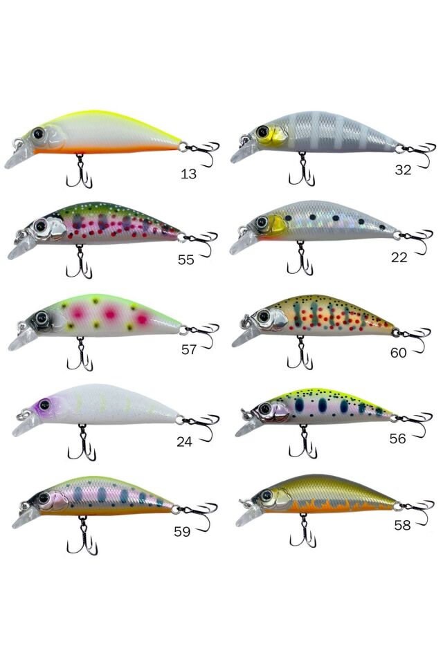 Kendo Chiko Minnow 50 Mm 5.2 Gr Sahte Balık