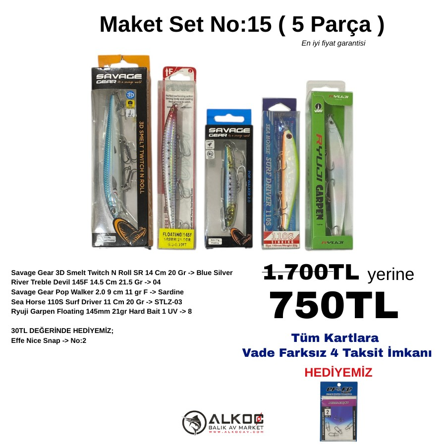 Maket Set No:15 ( 5 Parça )