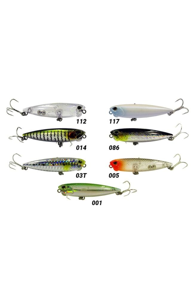 Fujin Hydra 65mm 5.5gr LRF Su Üstü Maket Balık