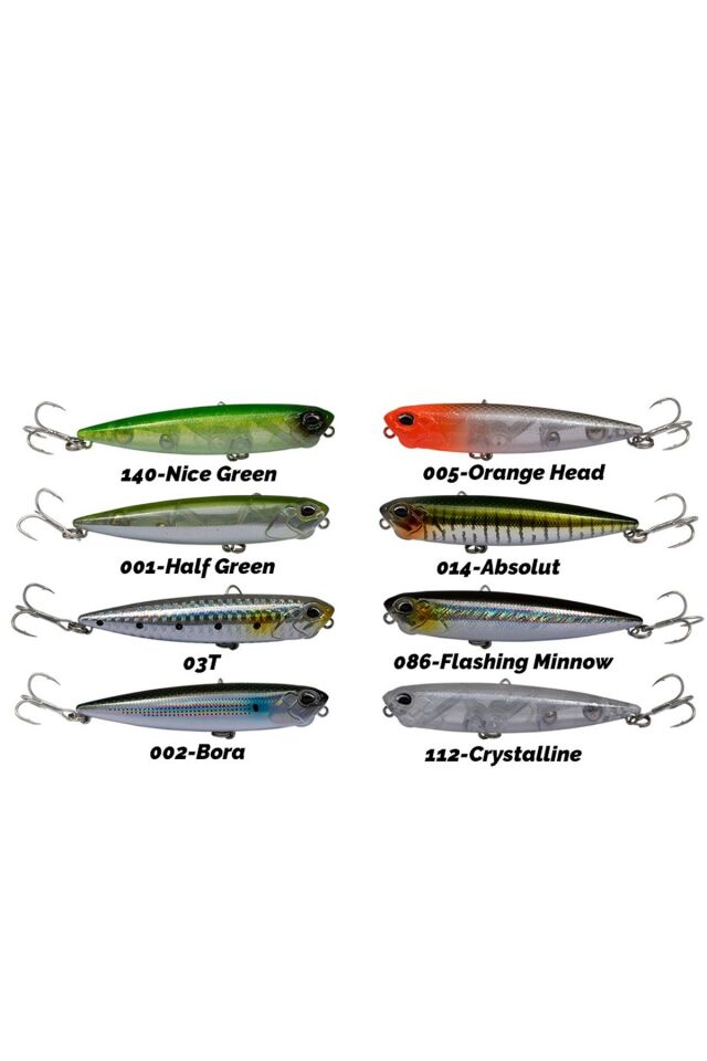 Fujin Hydra 85mm 10gr Su Üstü Maket Balık