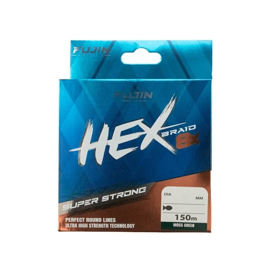 Fujin Hex Braid 8x 150mt Moss Green PE İp Misina