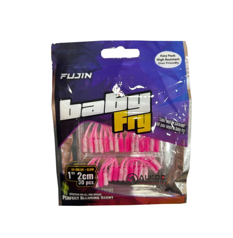 Fujin Baby FRY 2,7cm LRF Silikon Yem Yellow