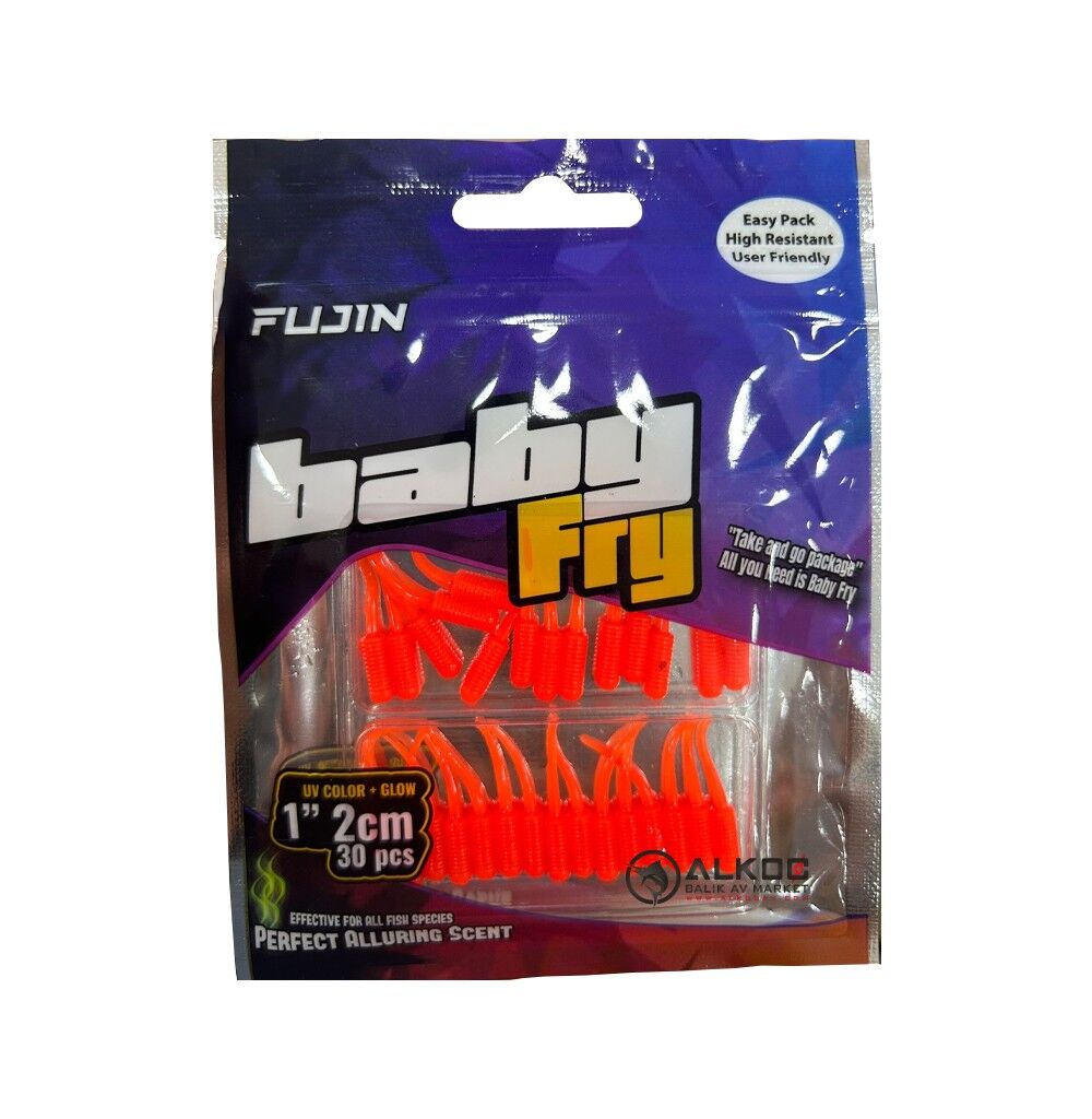 Fujin Baby FRY 2,7cm LRF Silikon Yem Orange