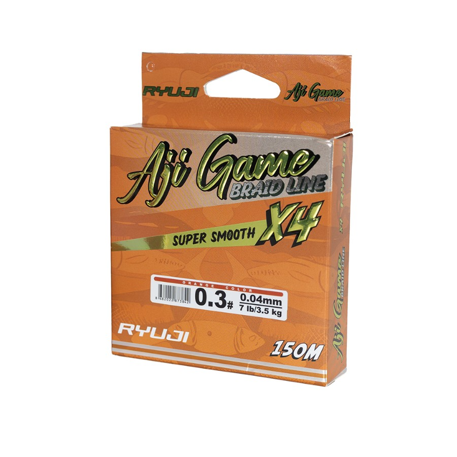 Ryuji Aji Game 4X 150 Mt Orange LRF İp Misina