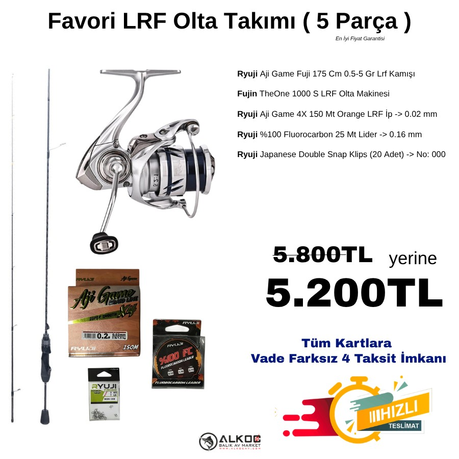 Favori LRF Olta Takımı ( 5 Parça )