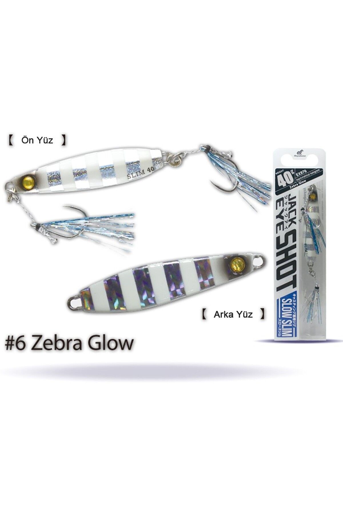 Hayabusa Ex 976 Jack Eye Shot Slow Slim 40 gr Sahte Balık