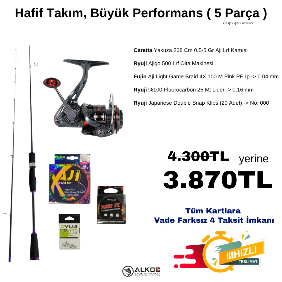 Hafif Takım, Büyük Performans ( 5 Parça )
