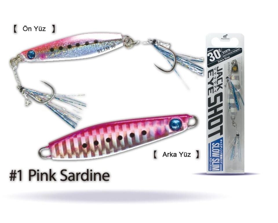 Hayabusa Ex 976 Jack Eye Shot Slow Slim 30 Gr Sahte Balık