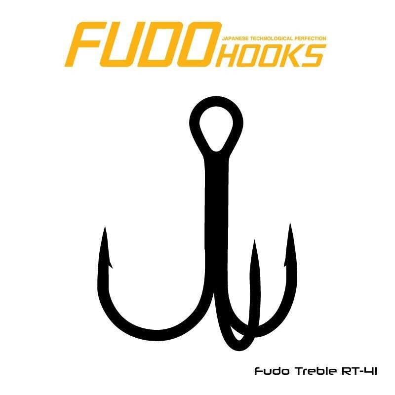 Fudo Hooks RT41-TN 2218 Treble Galvaniz Üçlü İğne