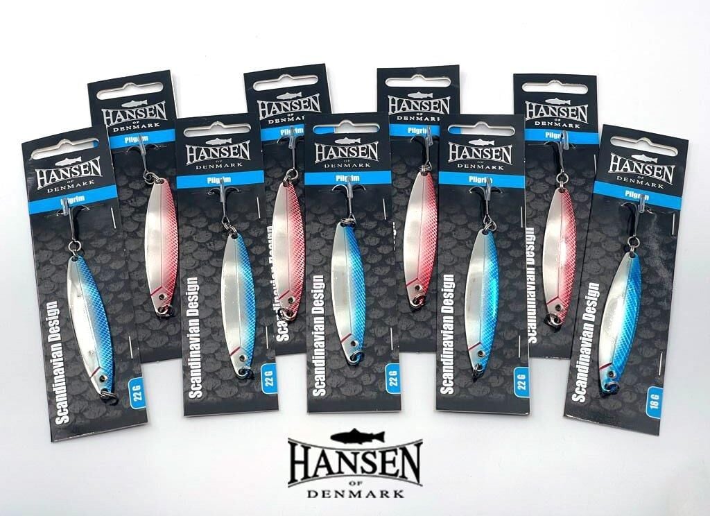 Hansen Pilgrim 7.8 Cm 22 Gr Silver/Blue Kaşık