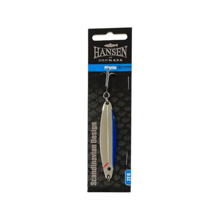 Hansen Pilgrim 7.8 Cm 22 Gr Silver/Blue Kaşık