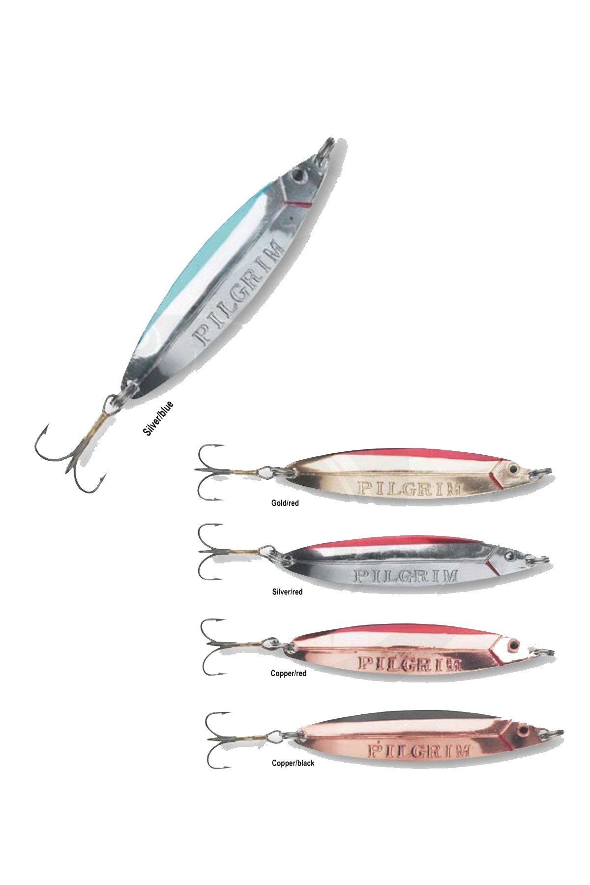 Hansen Pilgrim 7.8 Cm 18 Gr Silver/Blue Kaşık