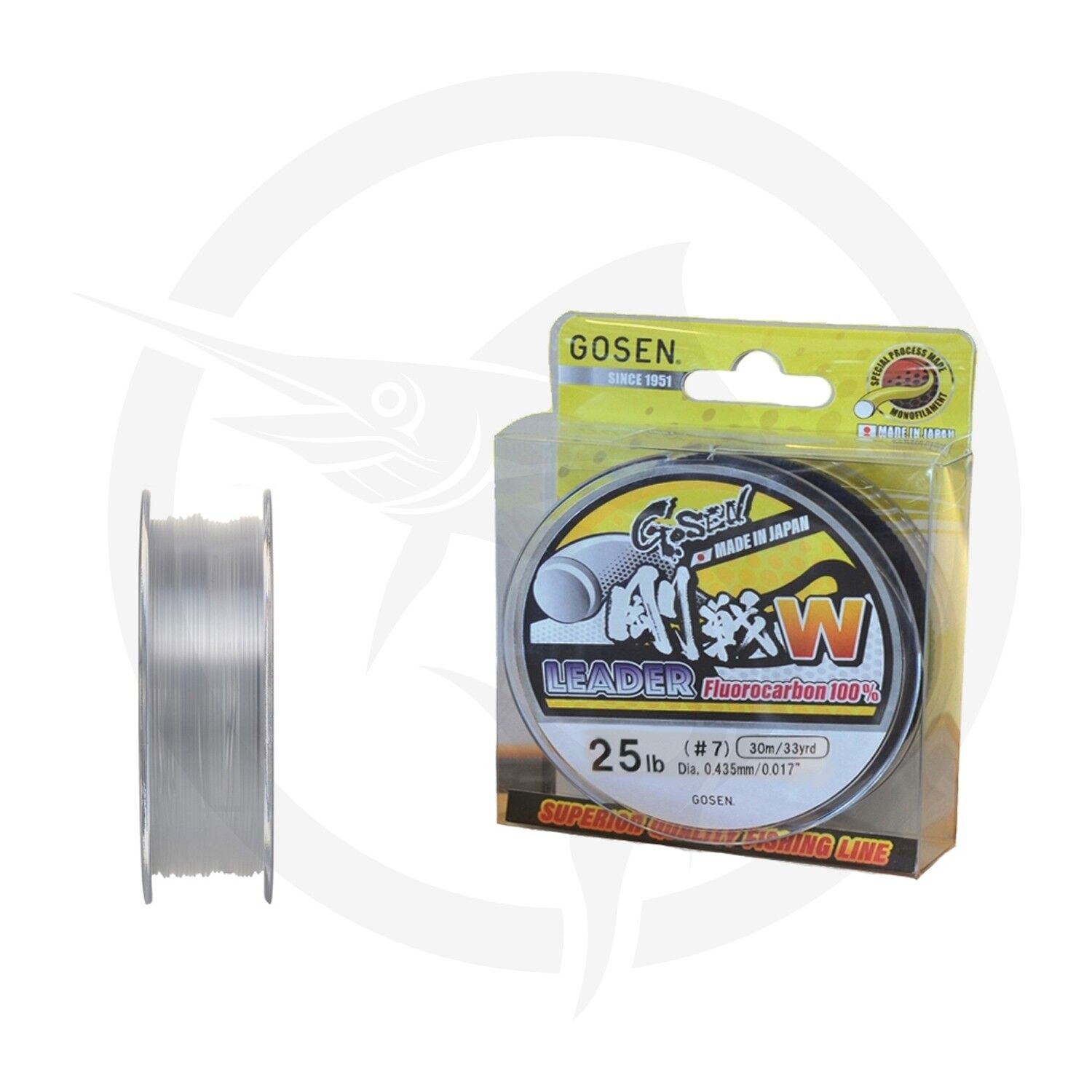 Gosen W Leader Fluorocarbon 30 mt Misina