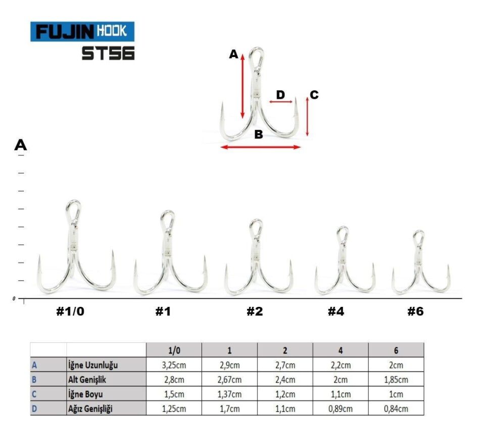 Fujin ST56 Üçlü İğne Nickel