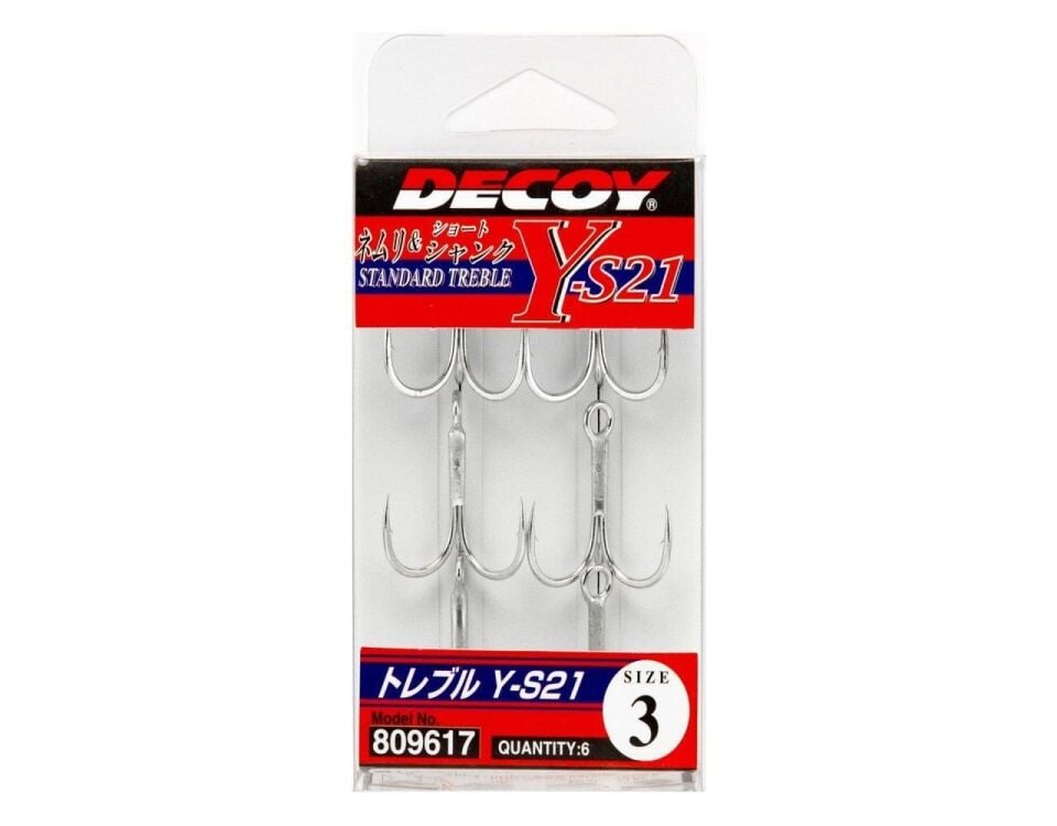 Decoy Y-S21 Standart Treble Üçlü İğne