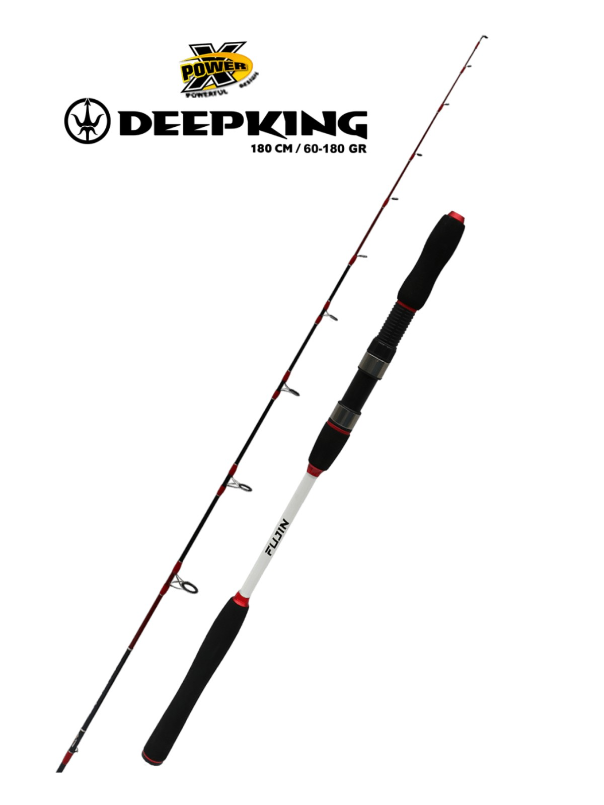 Fujin DeepKing 180cm 60-180gr Tekne/Bot Kamışı