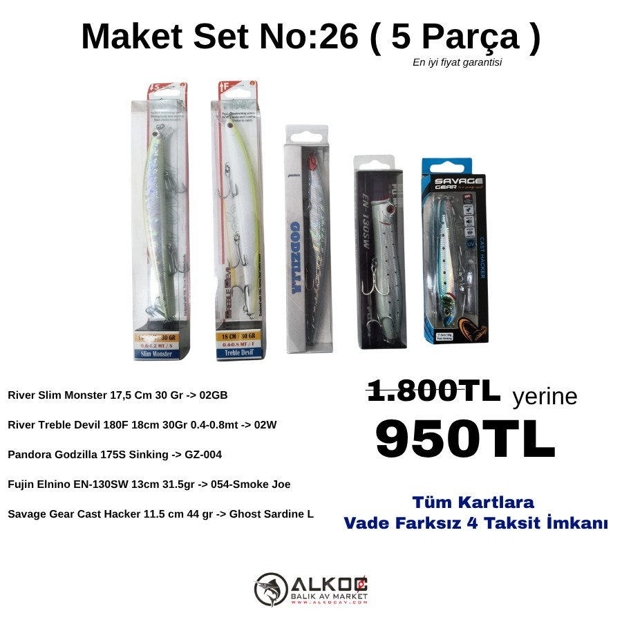 Maket Set No:26 ( 5 Parça )