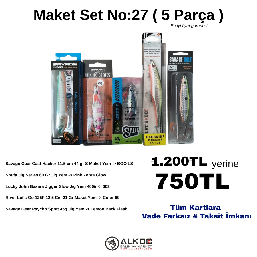 Maket Set No:27 ( 5 Parça )