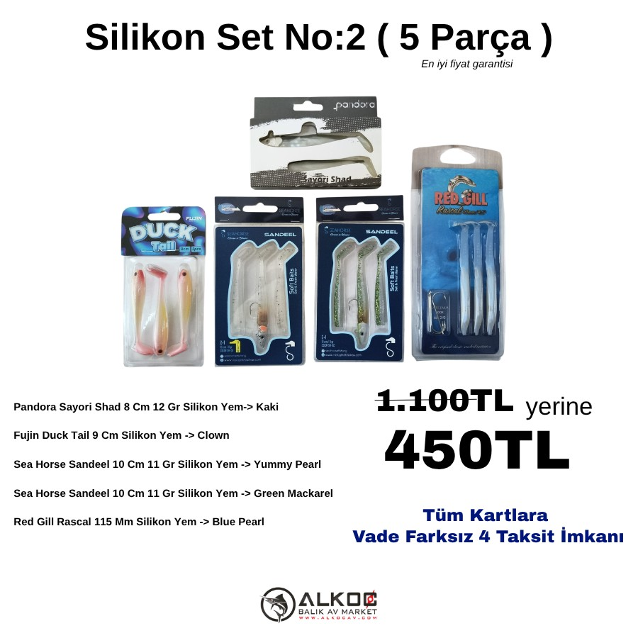 Silikon Set No:2 ( 5 Parça )