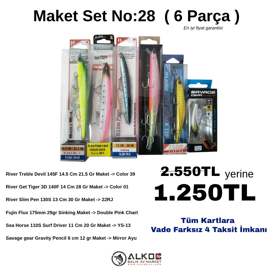 Maket Set No:28 ( 6 Parça )