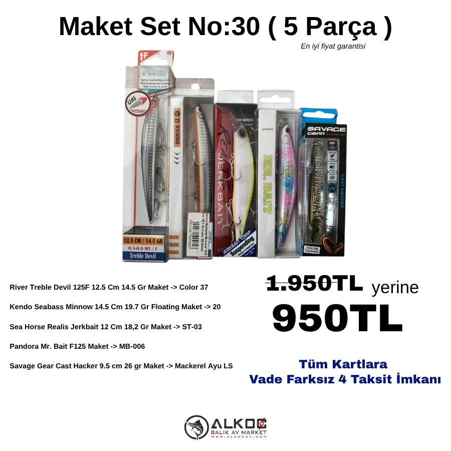Maket Set No:30 ( 5 Parça )
