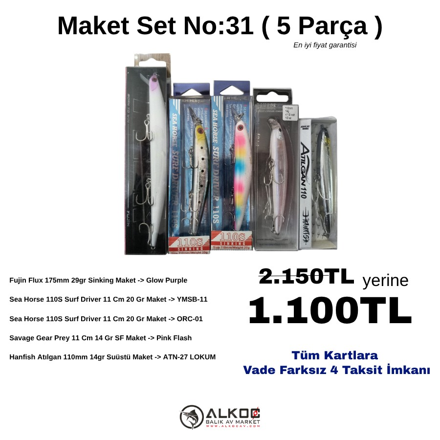 Maket Set No:31 ( 5 Parça )