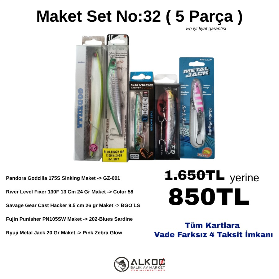 Maket Set No:32 ( 5 Parça )