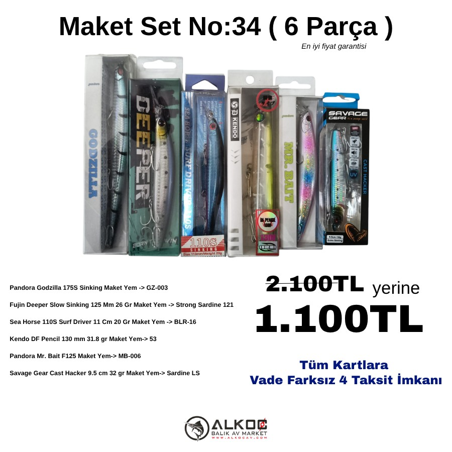 Maket Set No:34 ( 6 Parça )