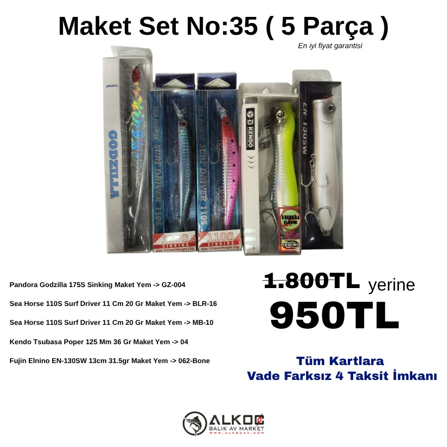 Maket Set No:35 ( 5 Parça )