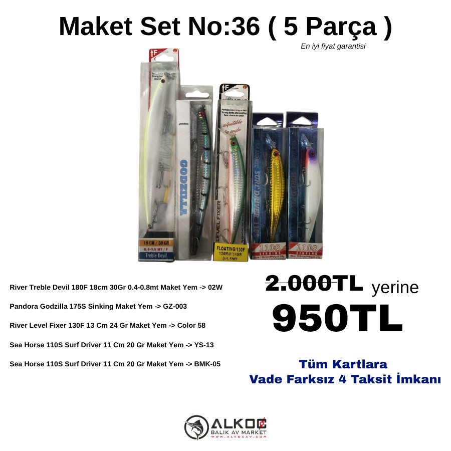 Maket Set No:36 ( 5 Parça )