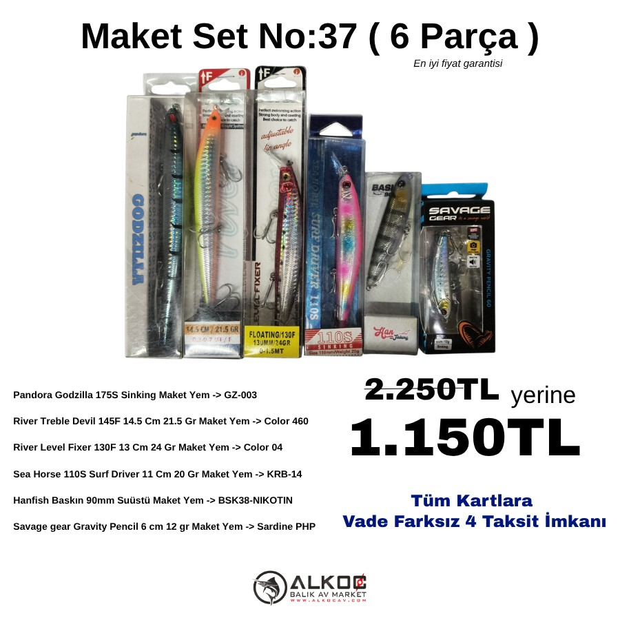 Maket Set No:37 ( 6 Parça )