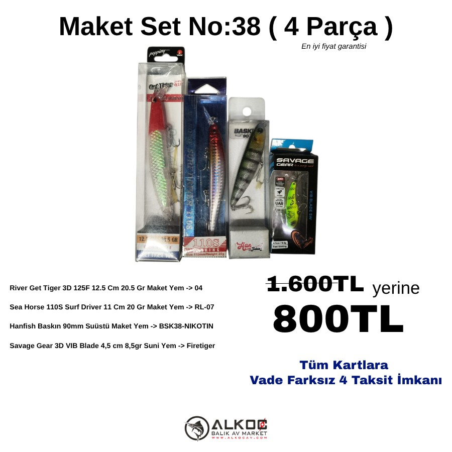 Maket Set No:38 ( 4 Parça )