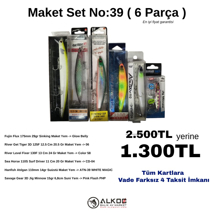 Maket Set No:39 ( 6 Parça )
