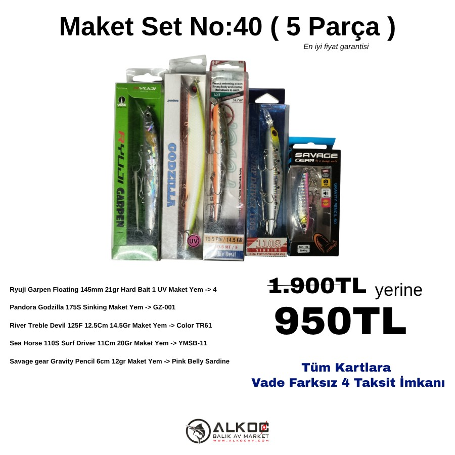 Maket Set No:40 ( 5 Parça )
