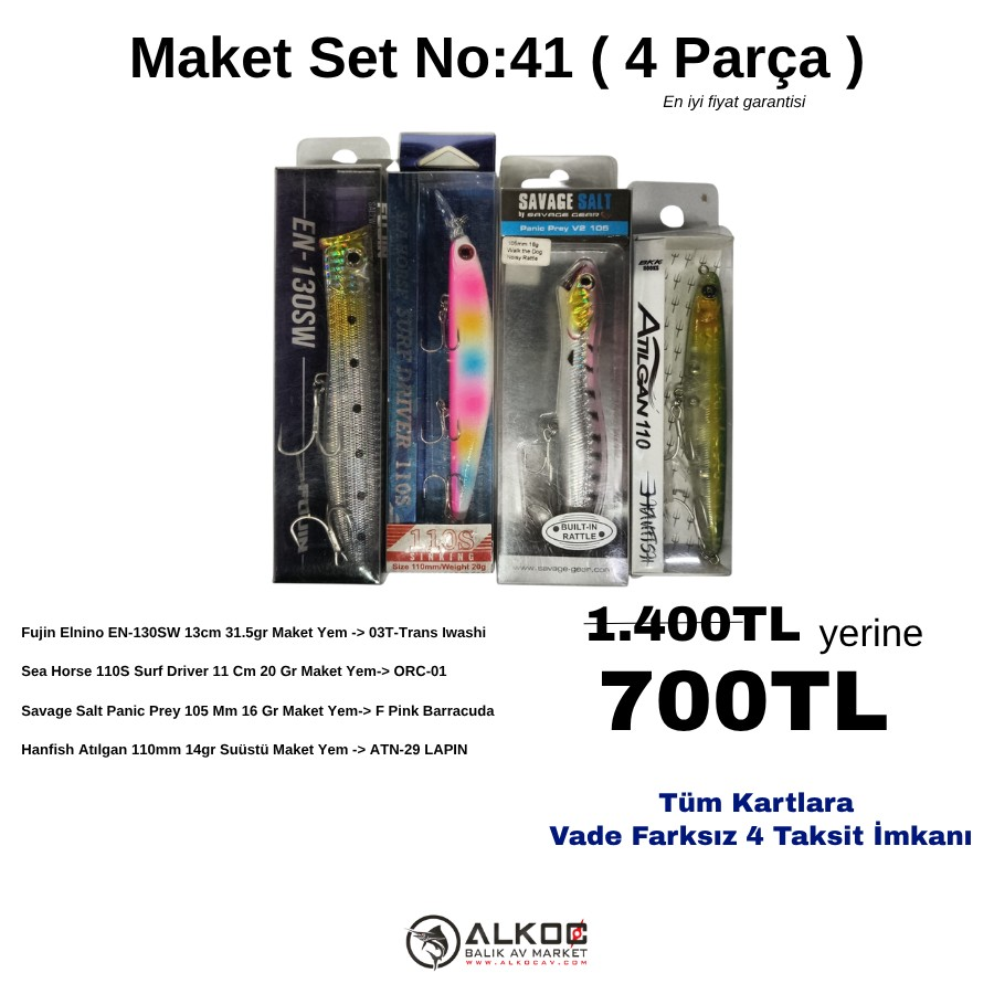 Maket Set No:41 ( 4 Parça )