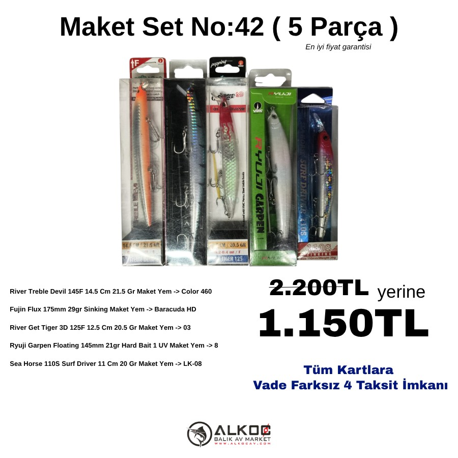 Maket Set No:42 ( 5 Parça )