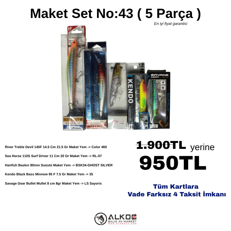 Maket Set No:43 ( 5 Parça )