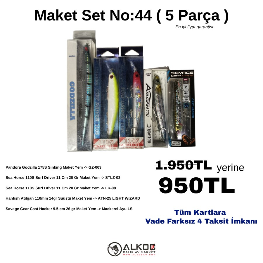 Maket Set No:44 ( 5 Parça )