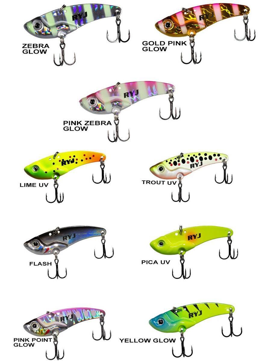 Ryuji Mirror Vib 9gr 4.5cm Jig Yem