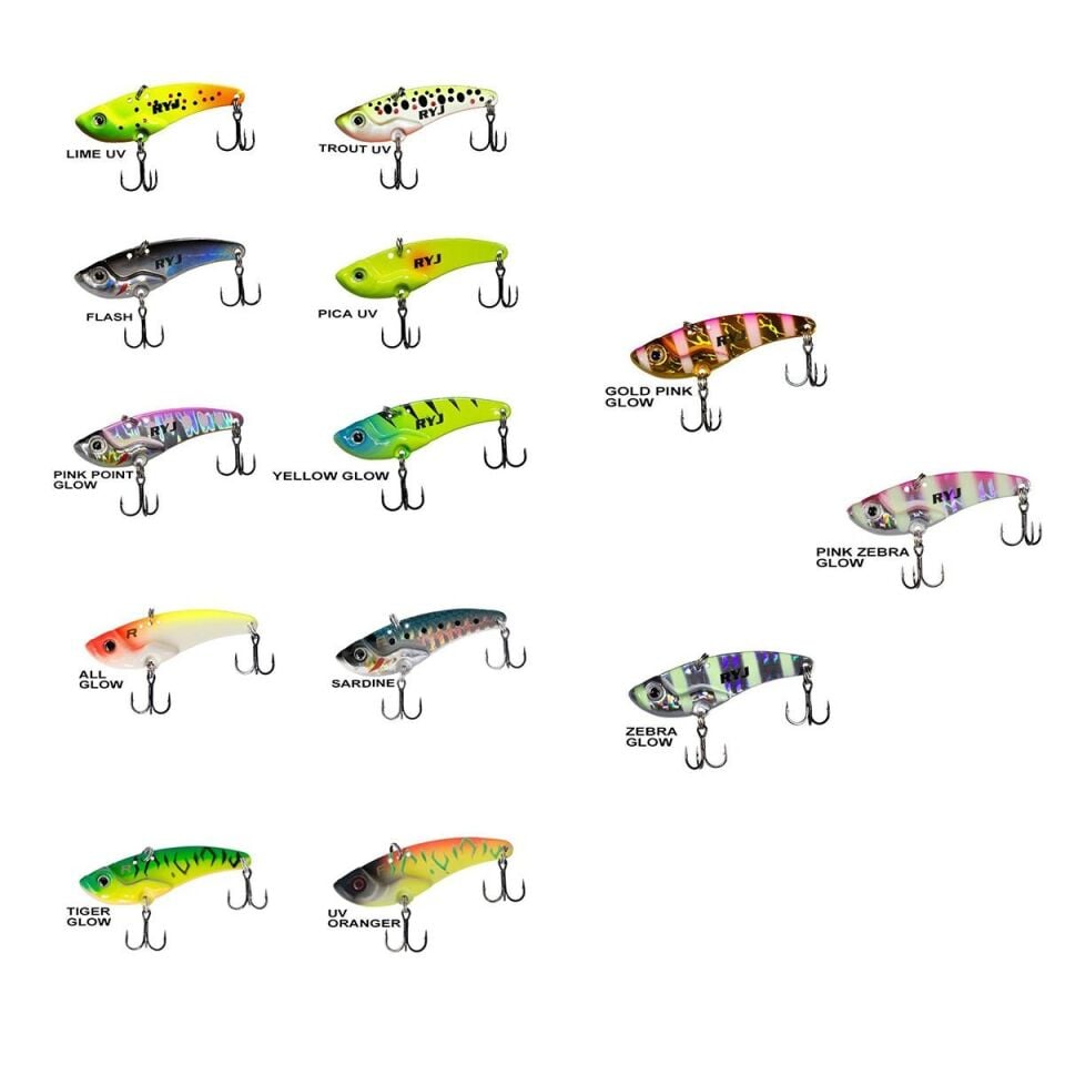 Ryuji Mirror Vib 9gr 4.5cm Vibrasyon Yem