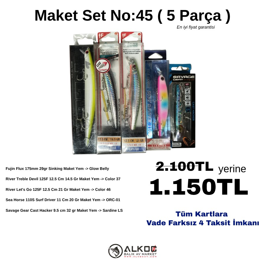 Maket Set No:45 ( 5 Parça )