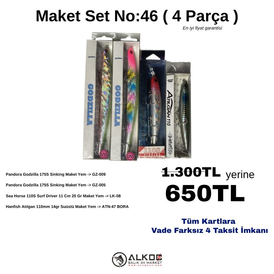 Maket Set No:46 ( 4 Parça )