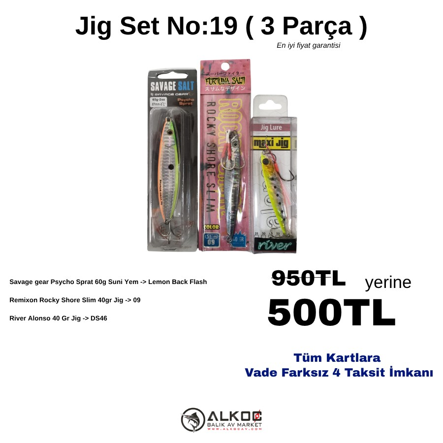 Jig Set No:19 ( 3 Parça )