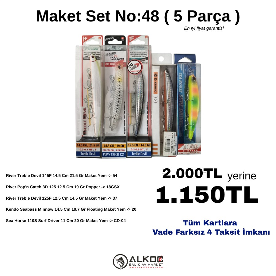 Maket Set No:48 ( 5 Parça )