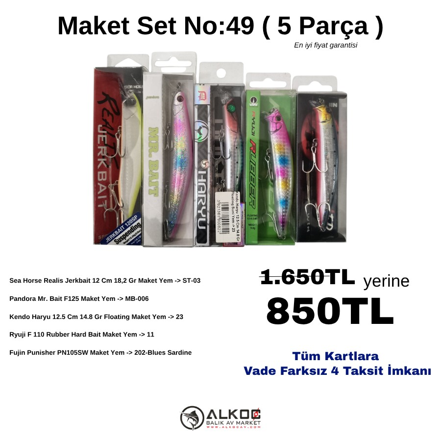 Maket Set No:49 ( 5 Parça )