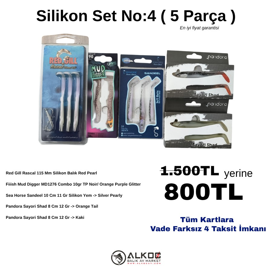 Silikon Set No:4 ( 5 Parça )