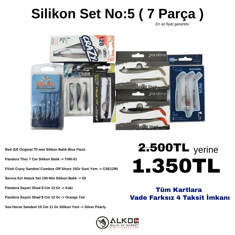 Silikon Set No:5 ( 7 Parça )