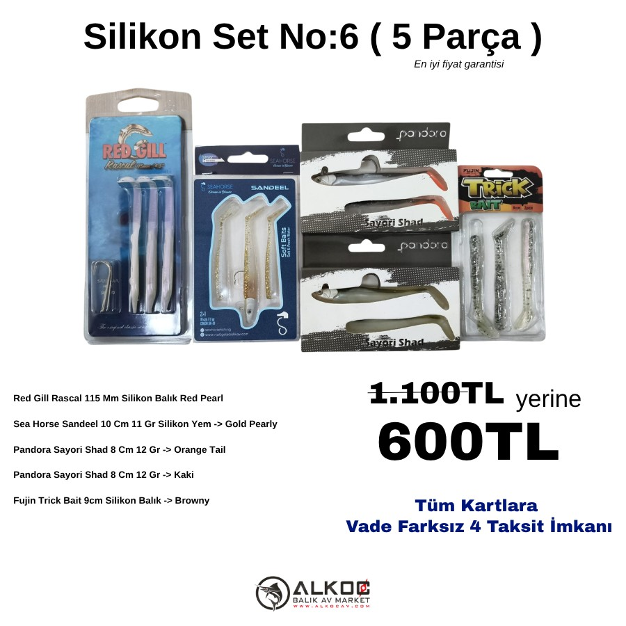 Silikon Set No:6 ( 5 Parça )
