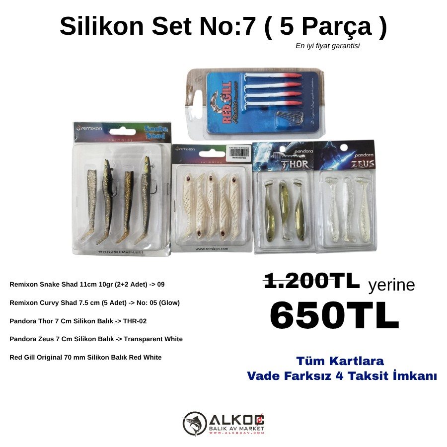 Silikon Set No:7 ( 5 Parça )